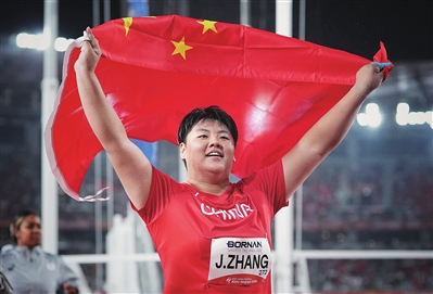 一月两破亚洲纪录 张家乐向“80米俱乐部”进发